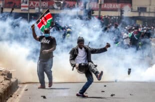 US authorities condemn violence between police and protesters in Kenya