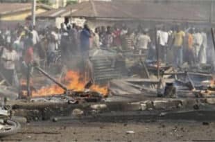 At least 18 killed in suicide attack in Nigeria