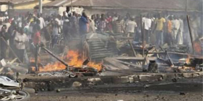 At least 18 killed in suicide attack in Nigeria