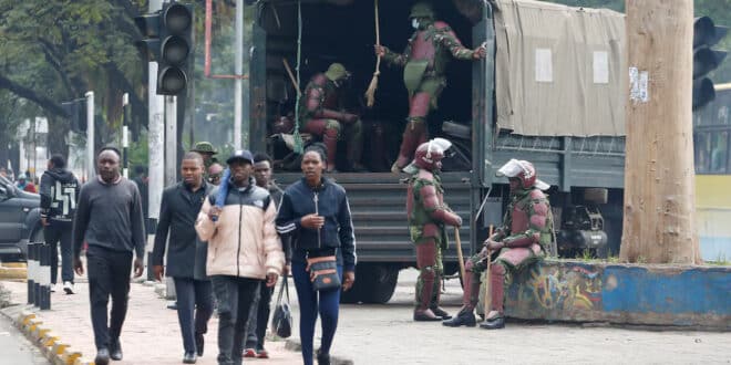 Kenyan court suspends ban on protests as authorities call for a halt