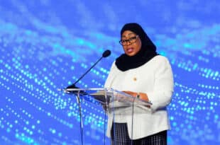 Tanzanian president Samia Suluhu Hassan sacks two ministers