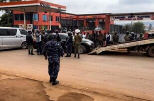 Uganda's largest opposition party headquarters sealed off ahead of protests