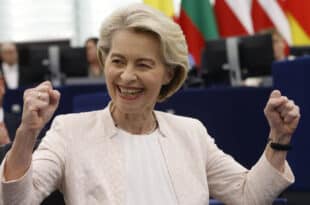 Ursula von der Leyen reappointed head of the European Commission