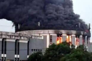 Liberia: who set fire to the National Assembly?