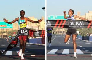 Ethiopia dominates Dubai marathon