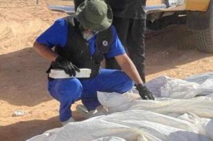 50 bodies found in mass graves in the Libyan desert