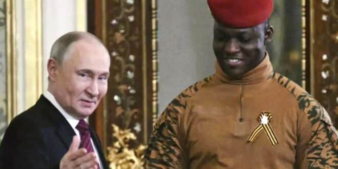 Kremlin chief makes promise to Traoré