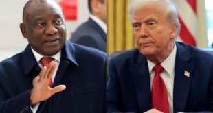 Cyril Ramaphosa meets Donald Trump