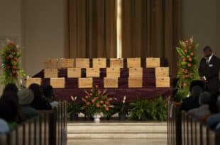 The skulls of 19 African-Americans returned to New Orleans