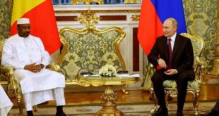 Vladimir Putin meets Assimi Goïta in Moscow